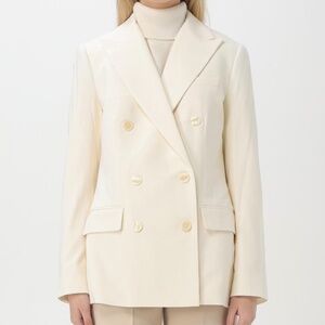 Polo Ralph Lauren - Cream Double Breasted Women's Blazer (size 4) NWT